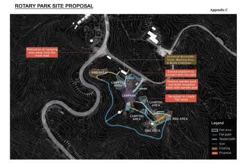 Proposed improvement to AFCD Rotary Park Campsite ENG 2024