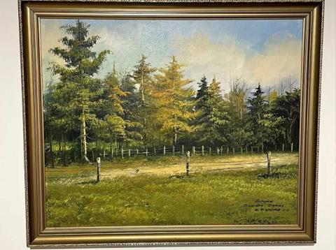 oil painting-Autumn Rowollan Down