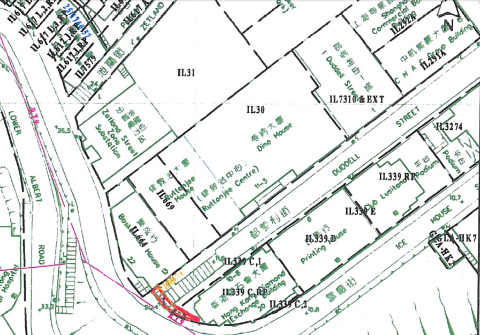 Dina House - Lands Dept Map