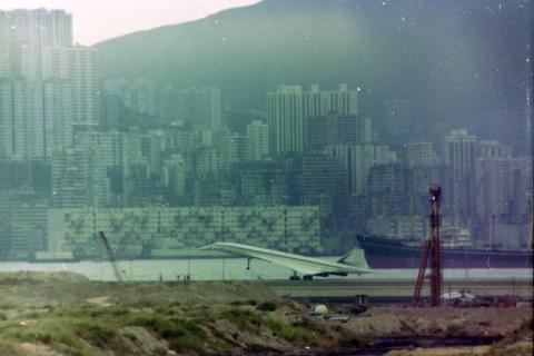 Arrival at Kai Tak