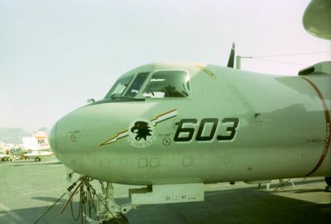 Flight deck & aircraft, USS Enterprise