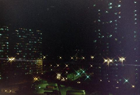 Night behind RAF Kai Tak