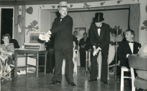 1950s Wheelock Marden, Valentine's Day party