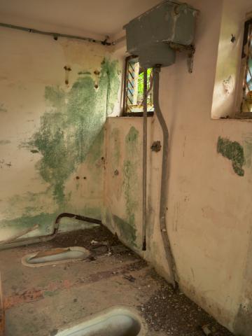 Collinson Battery Lavatory Inside