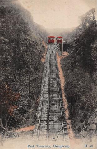 Peak Tram Passing Loop