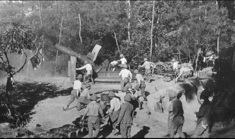 Battle of Hong Kong 1941 - Howitzer