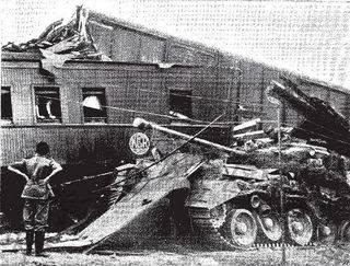A Comet tank collided with a KCR train