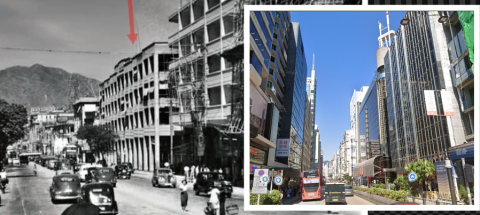 Buce Lee's home at Nathan road 218 (Katherine Building 50s) vs 2026