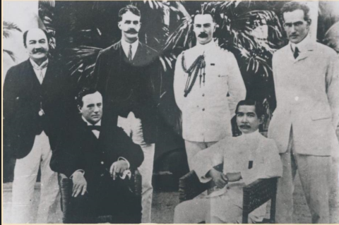 Dr. Sun Yat-sen, Provisional President of the Republic of China, visited Hong Kong in 1912