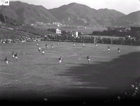 football match in Nov. 1945 at Club de Recreio