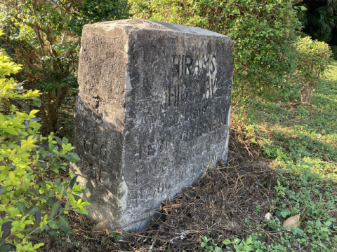 hiram's highway stone marker