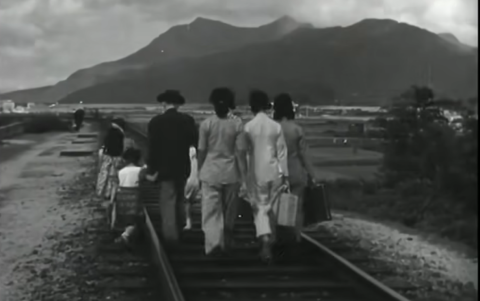 Most direct route to Lowu, via KCR track, free (1950)