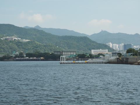 Ma Liu Shui New Ferry Pier, from Tap Mun Ferry