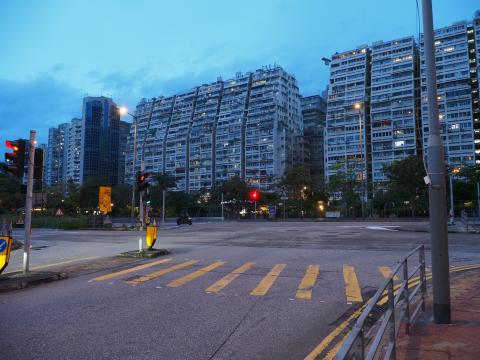 Ferry Point, photo taken from the corner of Coronation on Yan Cheung Road