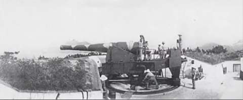 Stone Cutter West Battery 10-inch Gun 