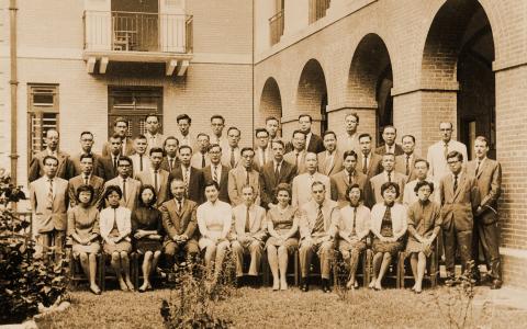 Teaching staff of King's College 1961