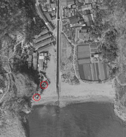 PB004 & LL004 Aerial Map 1963 - Telegraph Bay