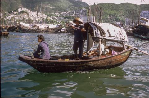 Boat Dwellers of Aberdeen, c.1970