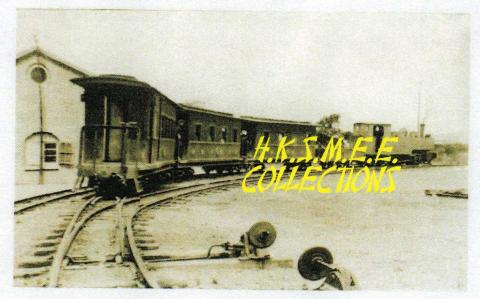 Fanling Shau Tau Kok train formation at Fanling terminus 