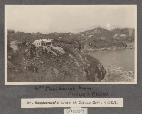 Mr Macpherson's House, Cheung Chau c1919