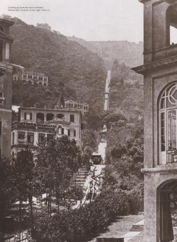 The Peak Tram Track 1930s