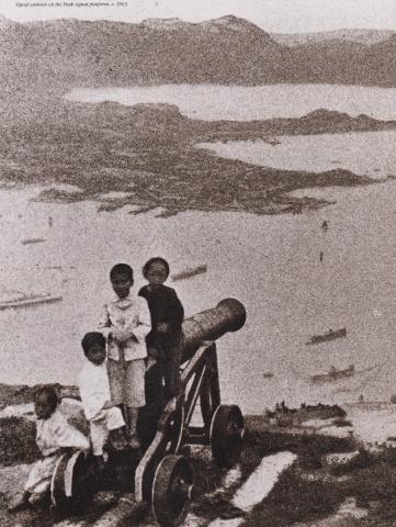 Peak Signal Station cannon c 1903