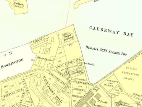 1924 map of east point