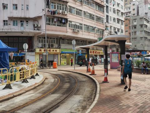 Shau Kei Wan Tram Terminus