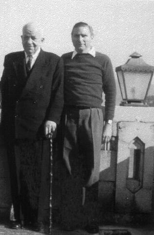 1962 - General Two Gun Cohen with Paul D. Alderton at Beach Mansions