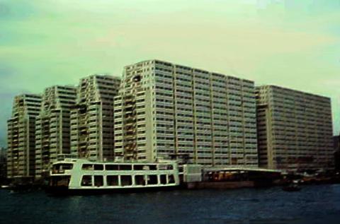 1960s Jordan Apartments and Ferry Pier