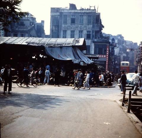1957 Junction of Market Street and Shanghai Street