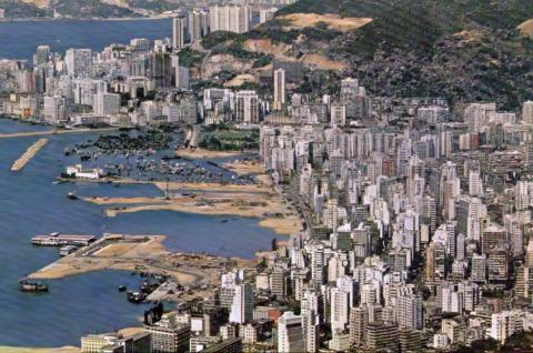 1968 Wanchai reclamation