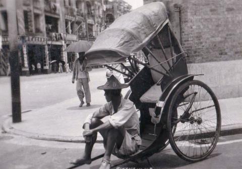 1950s Rickshaw Puller