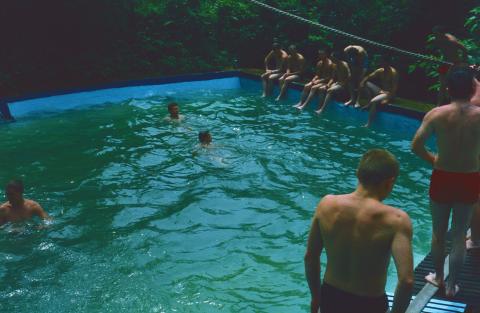 Swimming Pool, Lo Wu Camp, New Territories, Hong Kong 1980
