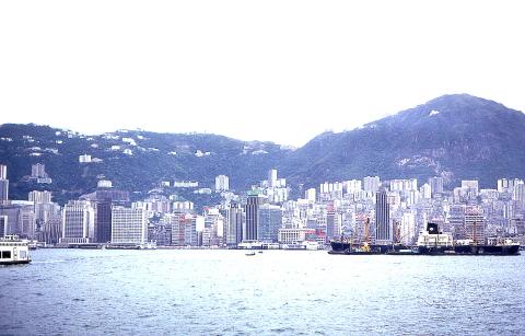 View of HK from Kowloon