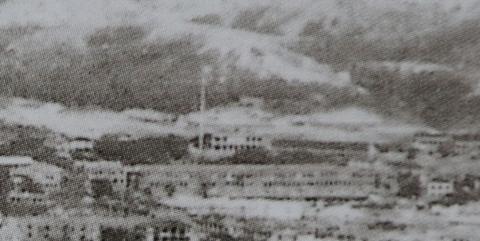 Blow up of the Hong Kong Observatory in Victoria Harbour 1920s
