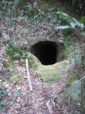 Tunnel behind the quarry
