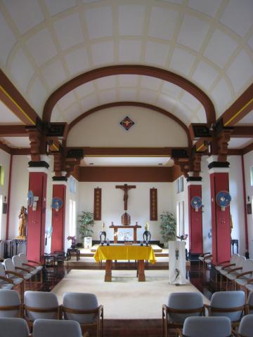 Maryknoll, inside the chapel