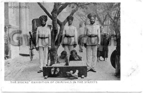 The Stocks: Exhibition of criminals in the streets