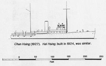 1937 Typhoon:Beached Ship