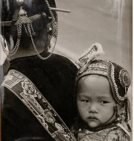 Hakka Woman and Child - Tai Po - late 1960's