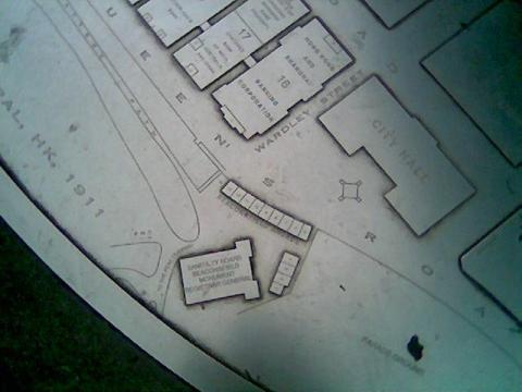 1911 Map - City Hall, Beaconsfield Arcade