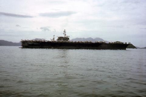 USS Coral Sea in Hong Kong