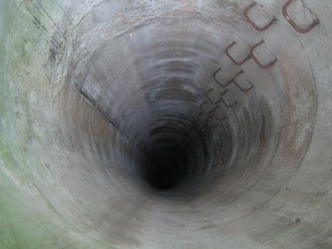 South Ventilation Shaft - Looking down