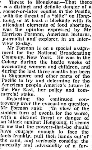 1941 July 28 Harrison Forman