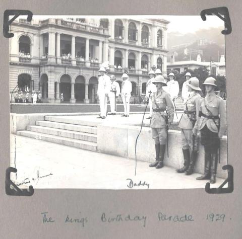 The King's Birthday parade, 1929