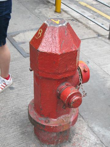 Man Ming Lane Fire Hydrant