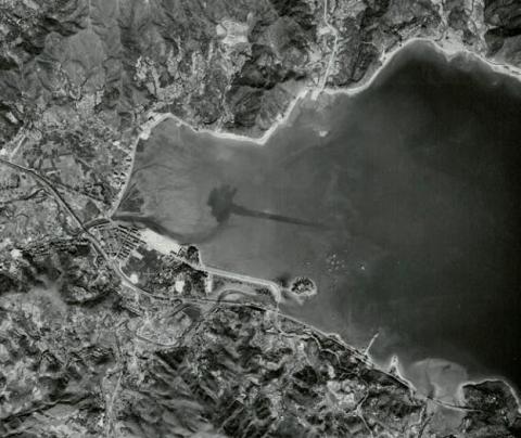Tai Po aerial circa 1963