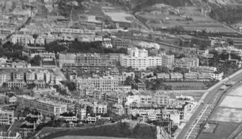 Chatham Road reclamation-Tsim Sha Tsui central area 1935