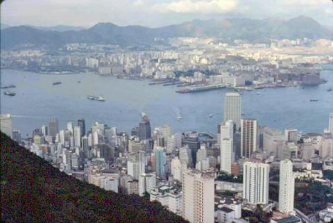 1979 - view from the Peak